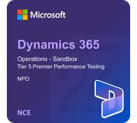 Microsoft Dynamics 365 Operations - Sandbox Tier 5:Premier Performance Testing - NPO (NCE)