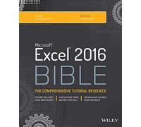 Microsoft Excel 2016 Bible