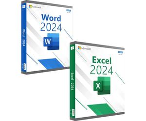 Microsoft Excel + Word 2024 - Licenza a Vita per Windows