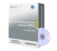 Microsoft Exchange Server Standard 2016 con DVD Tralion