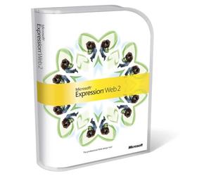 Microsoft Expression Web 2 English DVD