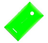 Microsoft Lumia 435 Dual Sim originale verde Back Cover Green batteria vano coperchio batteria Battery Cover posteriore coperchio alettaper guscio Door Lid
