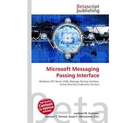 Microsoft Messaging Passing Interface: Windows HPC Server 2008, Message Passing Interface, Active Directory Federation Services