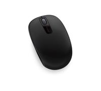 MICROSOFT Mobile Mouse 1850 - Mouse ottico - 3 pulsanti - Senza fili - Ricevitore USB - Nero