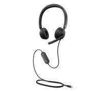 Microsoft Modern USB-C Headset Cuffia Con cavo Archetto Ufficio/Centro chiamate USB Type-C Nera - Nouvo