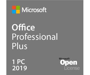 Microsoft Office 2019 Professional Plus Open License, terminal server adatto, licenza a volume