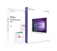 Microsoft Office 2019 Professional + Windows 10 Professional Pacchetto