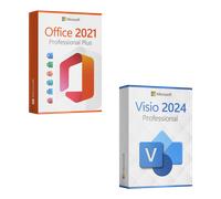 Microsoft Office 2024 Standard + Microsoft Office 2024 Professional Plus Licenza per 3 PC