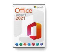 Microsoft Office 2021 Standard license for 3 PCs