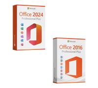 Microsoft Office 2024 Professional Plus + Microsoft Office 2016 Professional Plus Licenza per 3 PC