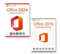 Microsoft Office 2024 Standard + Microsoft Office 2024 Professional Plus Licenza per 3 PC