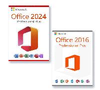 Microsoft Office 2024 Standard + Microsoft Office 2024 Professional Plus Licenza per 3 PC