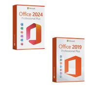 Microsoft Office 2024 Professional Plus + Microsoft Office 2019 Professional Plus Licenza per 3 PC