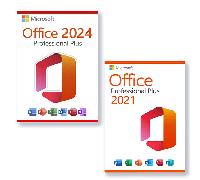 Microsoft Office 2024 Standard + Microsoft Office 2024 Professional Plus Licenza per 3 PC