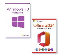 Microsoft Office 2024 Standard + Microsoft Office 2024 Professional Plus Licenza per 3 PC