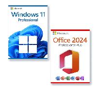Microsoft Office 2024 Standard + Microsoft Office 2024 Professional Plus Licenza per 3 PC