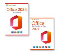 Microsoft Office 2024 Standard + Microsoft Office 2021 Professional Plus license for 3 PCs