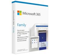 Microsoft Office 365 Family 6 persone 1 Anno Abbo MS Office 365 Home 2026 IT ☀️