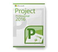 Microsoft Project 2016 Professional license for 3 PCs