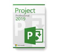 Microsoft Project 2019 Professional license for 3 PCs