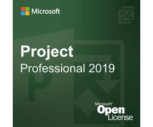 Microsoft Project 2019 Professional Open License, compatibile con TS