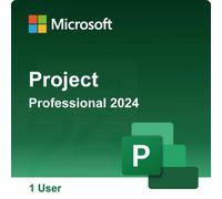 Microsoft Project 2024 Software di gestione dei progetti per 1 PC con pianificazione automatica delle scadenze, diagrammi di Gantt, più linee