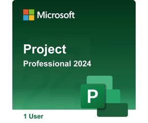 Microsoft Project 2024 Software di gestione dei progetti per 1 PC con pianificazione automatica delle scadenze, diagrammi di Gantt, più linee