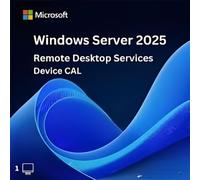 Microsoft Remote Desktop Services CAL device 2025 Licenza di accesso basata su dispositivo per Remote Desktop Services, che consente a un dispositivo