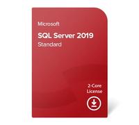 Microsoft SQL Server 2019 Standard 2 Core Licenza SQL Server 2019 Standard per pacchetto da 2 core, progettata per database professionali che offrono