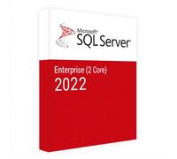 Microsoft SQL Server 2022 2 Core Licenza SQL Server 2022 Enterprise per pacchetto da 2 core, progettata per database critici che richiedono