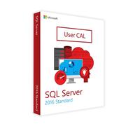 MICROSOFT SQL SERVER STANDARD 2016 - 10 USER CAL
