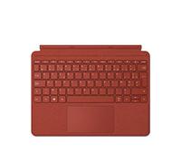 Microsoft Surface Go Signature Type Cover Keyboard, Tastiera AZERTY francese - Rosso papavero (Alcantara) - Compatibile solo con Surface Go, Surface Go 2 e Surface Go 3