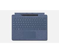 Microsoft Surface Keyboard Signature Keyboard Blu zaffiro + Pennino Superficie Slim Pen 2, Compatibile con Surface Pro 8, Pro 9 e Pro X (Clavier AZERTY)