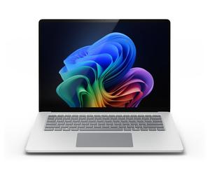 Microsoft Surface Laptop 7 Copilot+ PC Qualcomm Snapdragon X1E-80-100 Laptop 38,1 cm (15 ) Touchscreen 16 GB LPDDR5x-SDRAM 1 TB SSD Wi-Fi 7 (802.11be) Windows 11 Pro Francese Platino - Nouvo