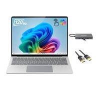 Microsoft Surface Laptop 7 Copilot+ PC, Touchscreen HDR da 13,8 pollici, Qualcomm Snapdragon X Plus a 10 core, GPU Qualcomm Adreno, 16 GB RAM, SSD 256 GB, WiFi 7, retroilluminato, Hub 11 in 1, cavo