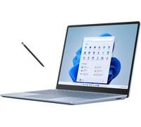Microsoft Surface Laptop Go 2 12.4", Touchscreen, Intel UHD Graphics, Intel i5-1135G7, 4GB di RAM, 64GB di Memoria Flash eMMC, Blu Ghiaccio, con Penna Stilo MTC