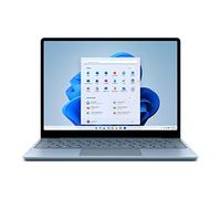 Microsoft Surface Laptop Go 2 (Windows 11, touch screen da 12,4", Intel Core i5, 8 GB RAM, 128 GB SSD, tastiera AZERTY francese) - Blu ghiaccio - Il notebook Surface più leggero