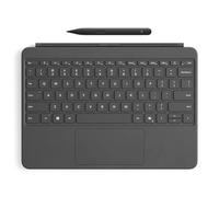 Microsoft Surface Pro Keyboard - 12-inch - Tastatur - mit Touchpad, Beschleunigungsmesser - hinterleuchtet - magnetische Dockingstation - QWERTZ - Deutsch - Slate - 70% Recyclingpapier-basierte Verpa