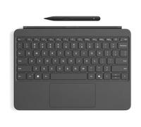 Microsoft Surface Pro Keyboard - 12-inch - Tastatur - mit Touchpad, Beschleunigungsmesser - hinterleuchtet - magnetische Dockingstation - QWERTZ - Deutsch - Slate - 70% Recyclingpapier-basierte Verpa