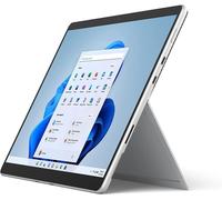 Microsoft Surface Pro 8 | i5-1145G7 | 13" | 8 GB | 128 GB SSD | Win 11 Pro | Platin | Tastiera nera con custodia e ricarica della penna | DE