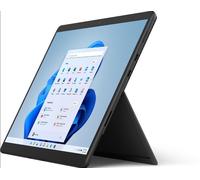 Microsoft Surface Pro 8 | i7-1185G7 | 13" | 16 GB | 256 GB SSD | Surface Dock | Win 11 Pro | Graphit | Tastiera nera con custodia e ricarica della penna | FR