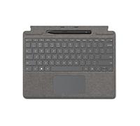 Microsoft Surface Pro 8/X Cover Alcantara + PEN - Platinum - NUOVO