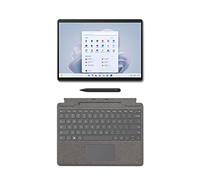 Microsoft Surface Pro 9 - 13" Intel EVO Core i5-1235U 12th Gen - 16GB RAM - 256GB SSD - Platino + Surface Pro 8/X Cover Alcantara con PEN - Platinum