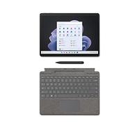 Microsoft Surface Pro 9 - 13" Intel EVO Core i7-1255U 12th Gen - 16GB RAM - 256GB SSD - Grafite + Surface Pro 8/X Cover Alcantara con PEN - Platinum