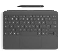 Microsoft Surface Pro Keyboard - 12-inch - Tastatur - mit Touchpad, Beschleunigungsmesser - hinterleuchtet - magnetische Dockingstation - QWERTZ - Deutsch - Slate - 70% Recyclingpapier-basierte Verpa
