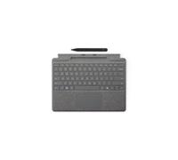 Microsoft Surface Pro Keyboard - Tastatur - mit Trackpad, Beschleunigungsmesser, Surface Slim Pen 2 Ablage- und Ladeschale - QWERTY - Englisch - Schwarz - mit Slim Pen 2 - f?r Surface Pro 10, Pro 11,