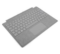 Microsoft Surface Pro Type Cover (per Surface Pro 4-7) (QWERTY Inglese) Platino (Ricondizionato)