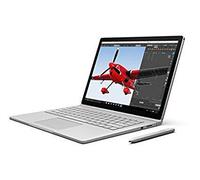 Microsoft SX3-00010 Portatile Surface Book 13.5", Intel Core i5, 8 GB RAM, 256 GB SSD, Intel HD Graphics 520, NVIDIA GeForce, Windows 10 Pro, Argento [Germania]