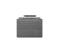 Tastiera Microsoft per Surface Pro con Slim Pen (2a edizione) QWERTY spagnola Platinum
