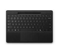 Microsoft Surface Pro Flex Keyboard - Tastatur - mit Touchpad, Beschleunigungsmesser, Surface Slim Pen 2 Ablage- und Ladeschale - hinterleuchtet - kabellos - Bluetooth LE - QWERTY - Englisch - Schwar